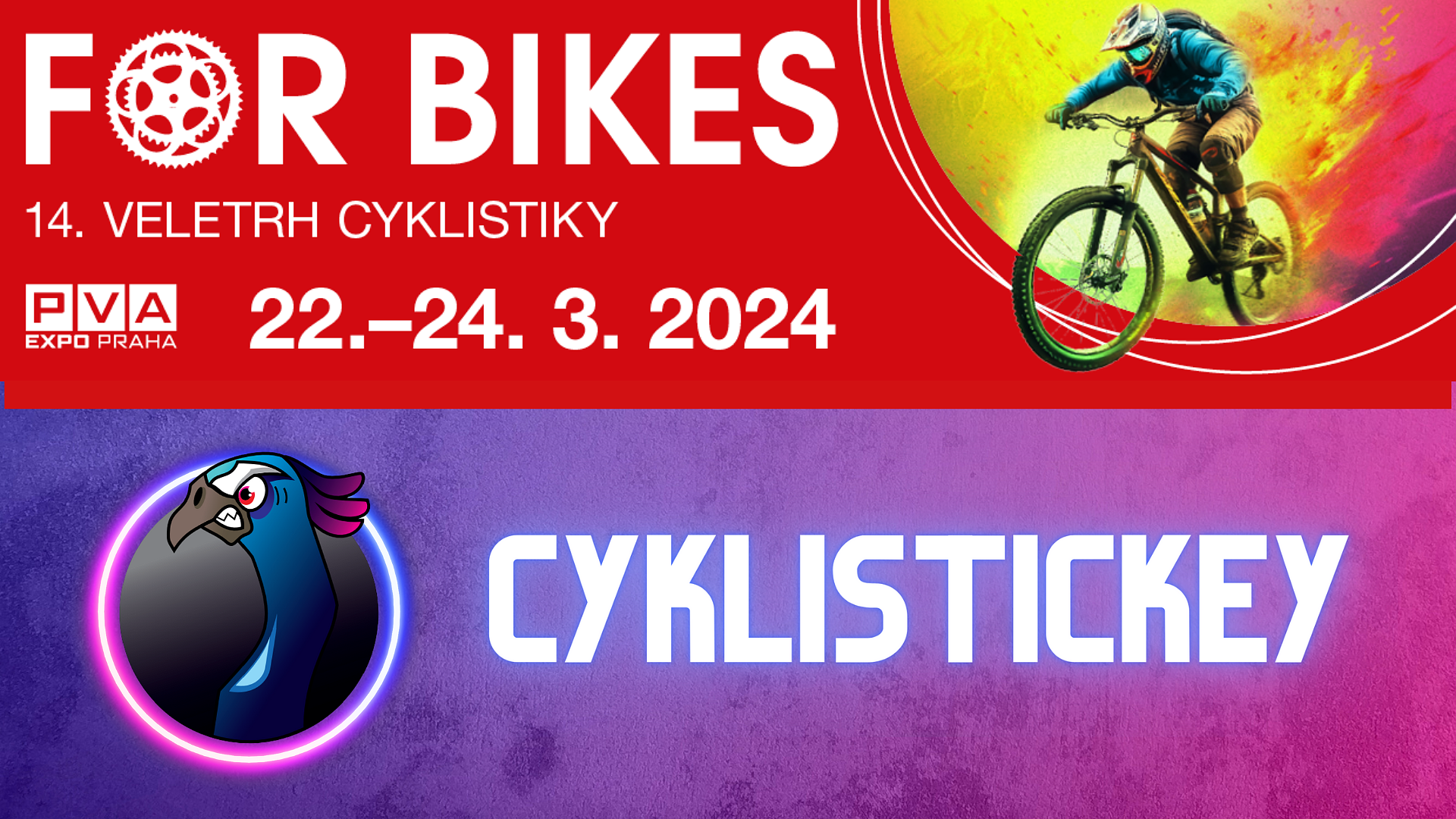 Budeme na FOR BIKES! Přijď za námi na největší cyklistický veletrh!