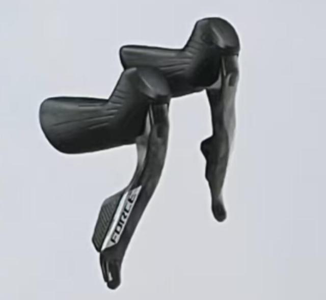 Nový tvar pák SRAM Force AXS (zdroj: WeightWeenies.com)